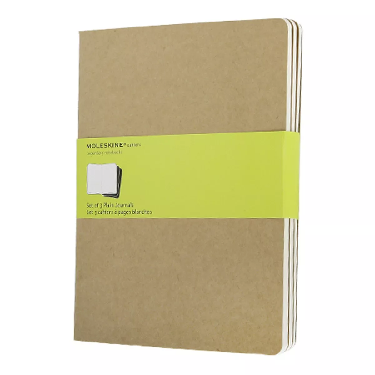 Moleskine - Set De 3 Cuadernos Cahier Páginas En Blanco Xl Kraft En Oferta Moleskine - Set De 3 Cuadernos Cahier Páginas En Blanco Xl Kraft Barato