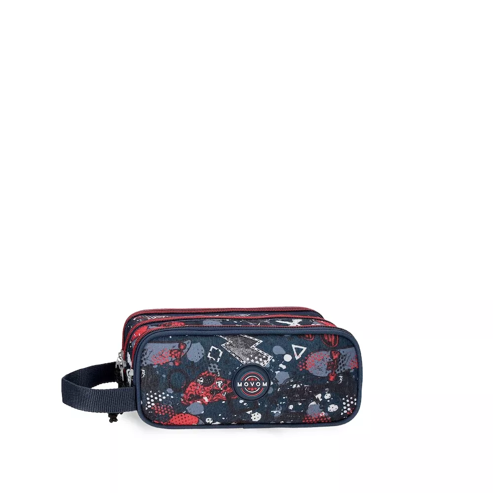 Movom - Estuche Free Time Tres Compartimentos Multicolor En Oferta Movom - Estuche Free Time Tres Compartimentos Multicolor Barato