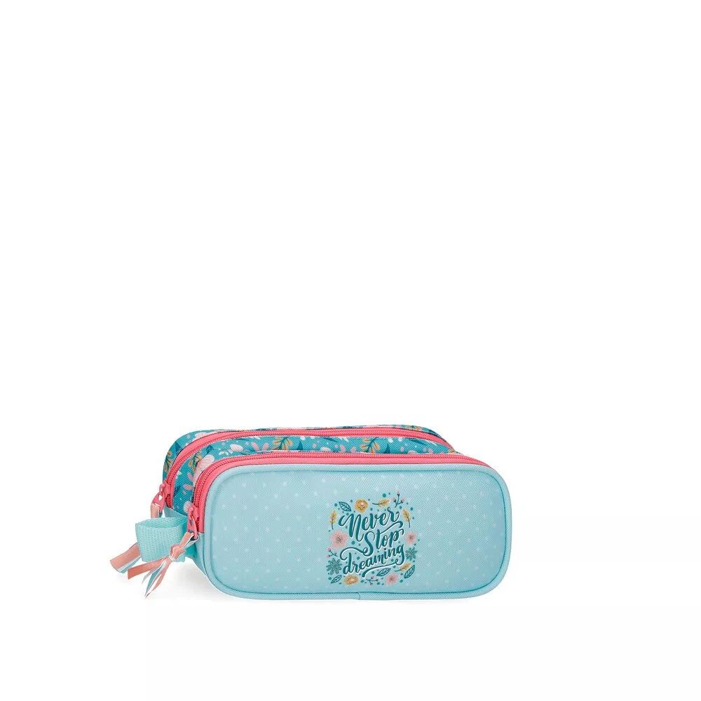 Movom - Estuche Never Stop Dreaming Dos Compartimentos Y Asa Para Colgar En Oferta Movom - Estuche Never Stop Dreaming Dos Compartimentos Y Asa Para Colgar Barato