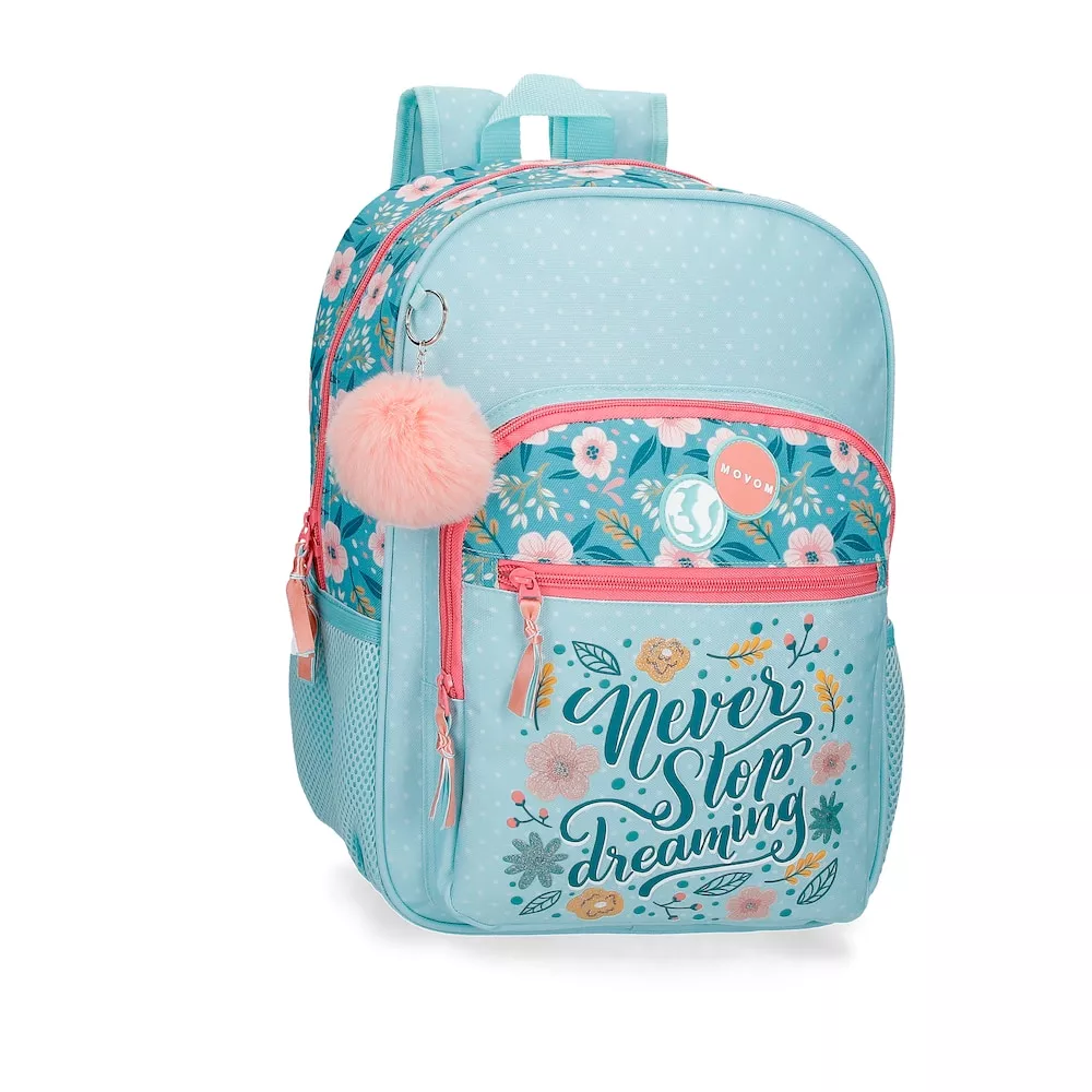 Movom - Mochila De Niña Never Stop Dreaming 38cm Con Bolsillos Laterales barato