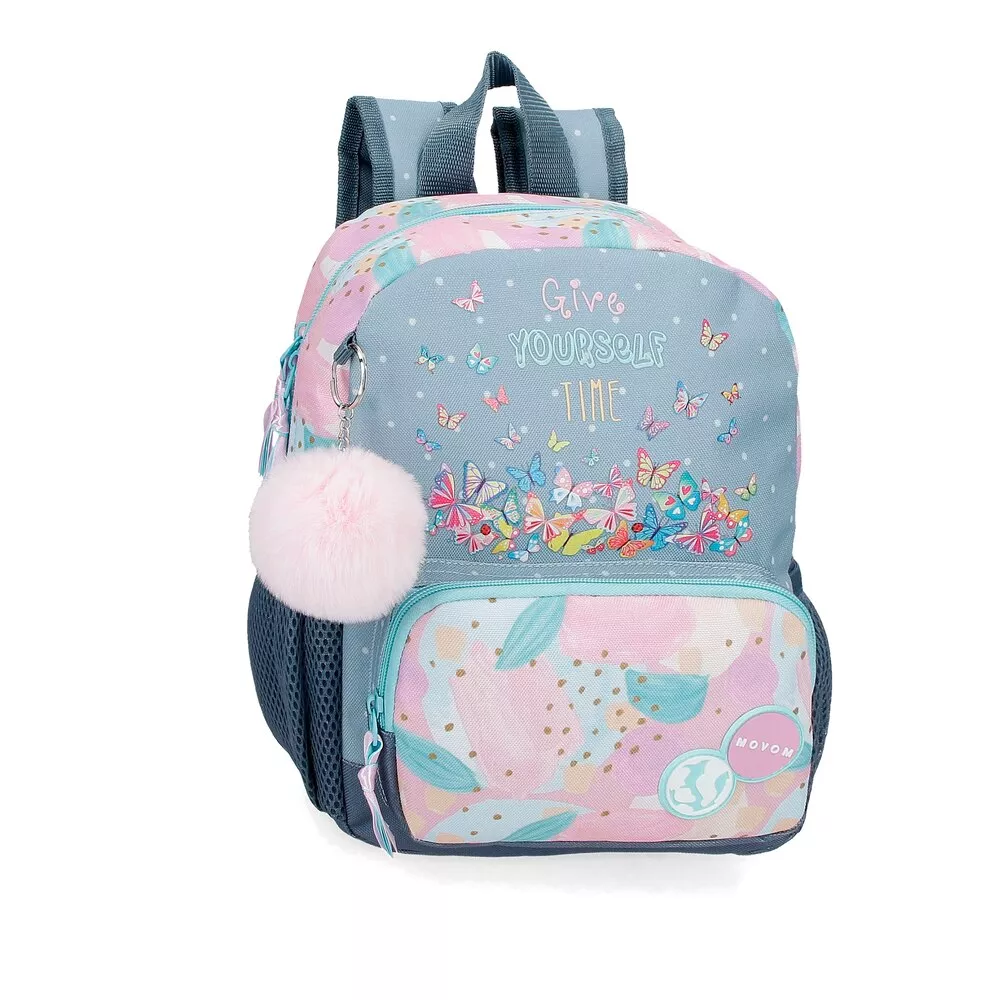 Movom - Mochila Pequeña Give Yourself Time Con Bolsillo Frontal En Oferta Movom - Mochila Pequeña Give Yourself Time Con Bolsillo Frontal Barato