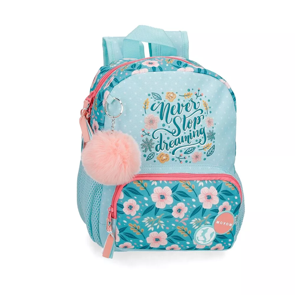 Movom - Mochila Pequeña Never Stop Dreaming Con Bolsillo Frontal En Oferta Movom - Mochila Pequeña Never Stop Dreaming Con Bolsillo Frontal Barato