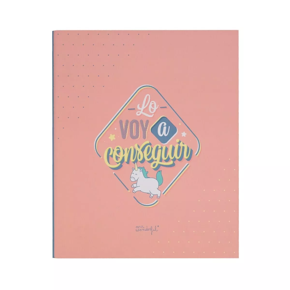 Mr. Wonderful - Carpeta Archivadora Con Mensaje Y Diseño : Lo Voy A Conseguir barato