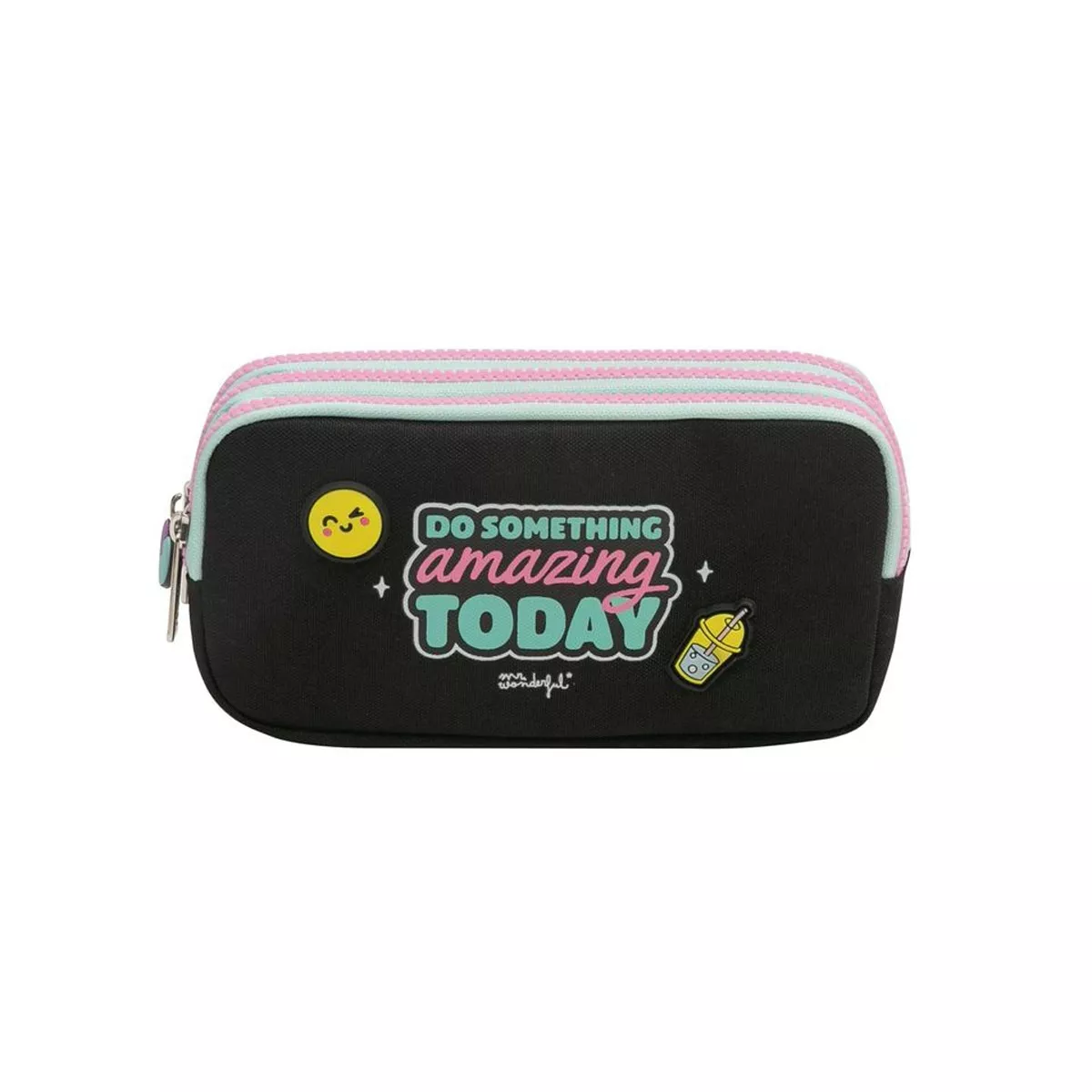 Mr. Wonderful - Estuche Triple Con Diseño Y Mensaje Mr Wonderful: Do Something Amazing Today En Oferta Mr. Wonderful - Estuche Triple Con Diseño Y Mensaje Mr Wonderful: Do Something Amazing Today Barato