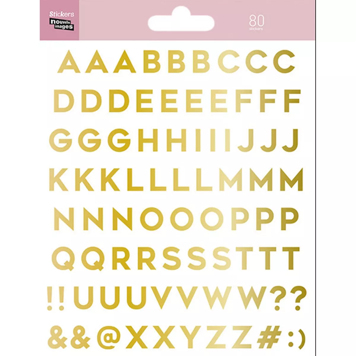 Nouvelles Images Sa - Sticker Nouvelles Images Alfabeto En Oferta Nouvelles Images Sa - Sticker Nouvelles Images Alfabeto Barato