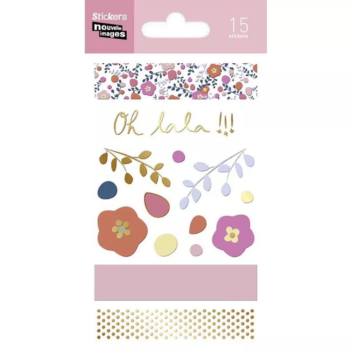 NOUVELLES IMAGES SA - Stickers Nouvelles Images Cinta Y Flores barato