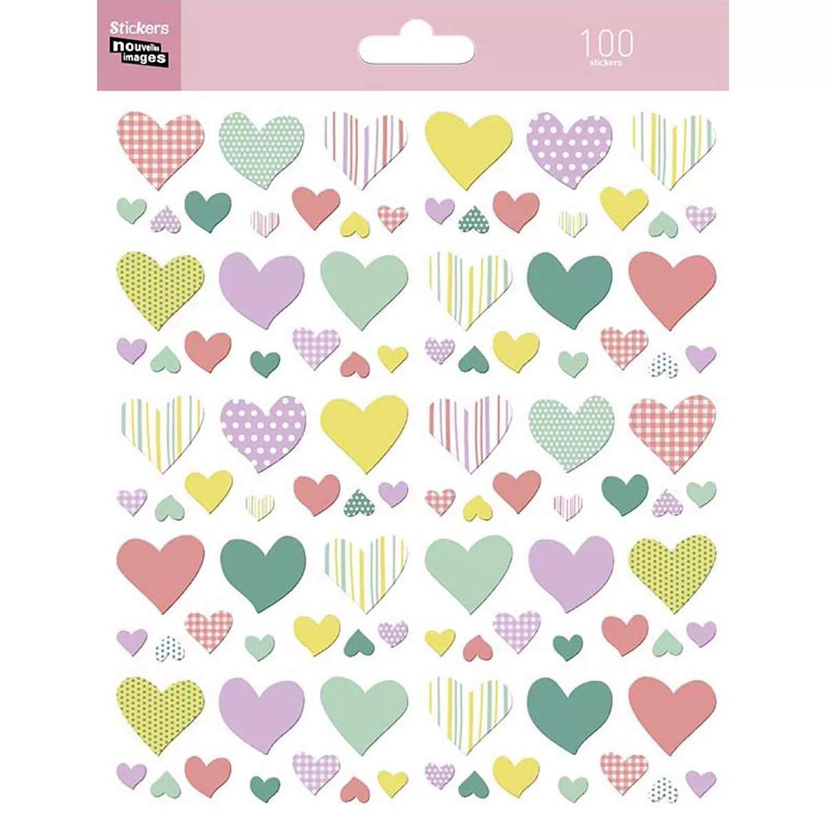 Nouvelles Images Sa - Stickers Nouvelles Images Corazones Colores En Oferta Nouvelles Images Sa - Stickers Nouvelles Images Corazones Colores Barato