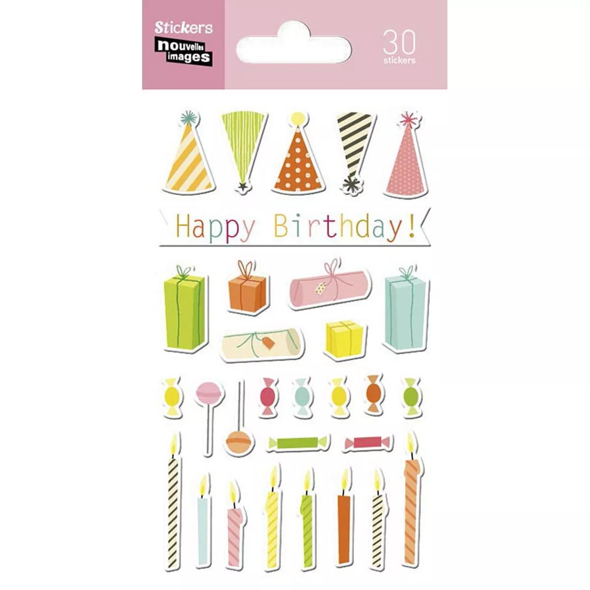 Nouvelles Images Sa - Stickers Nouvelles Images Cumpleaños En Oferta Nouvelles Images Sa - Stickers Nouvelles Images Cumpleaños Barato