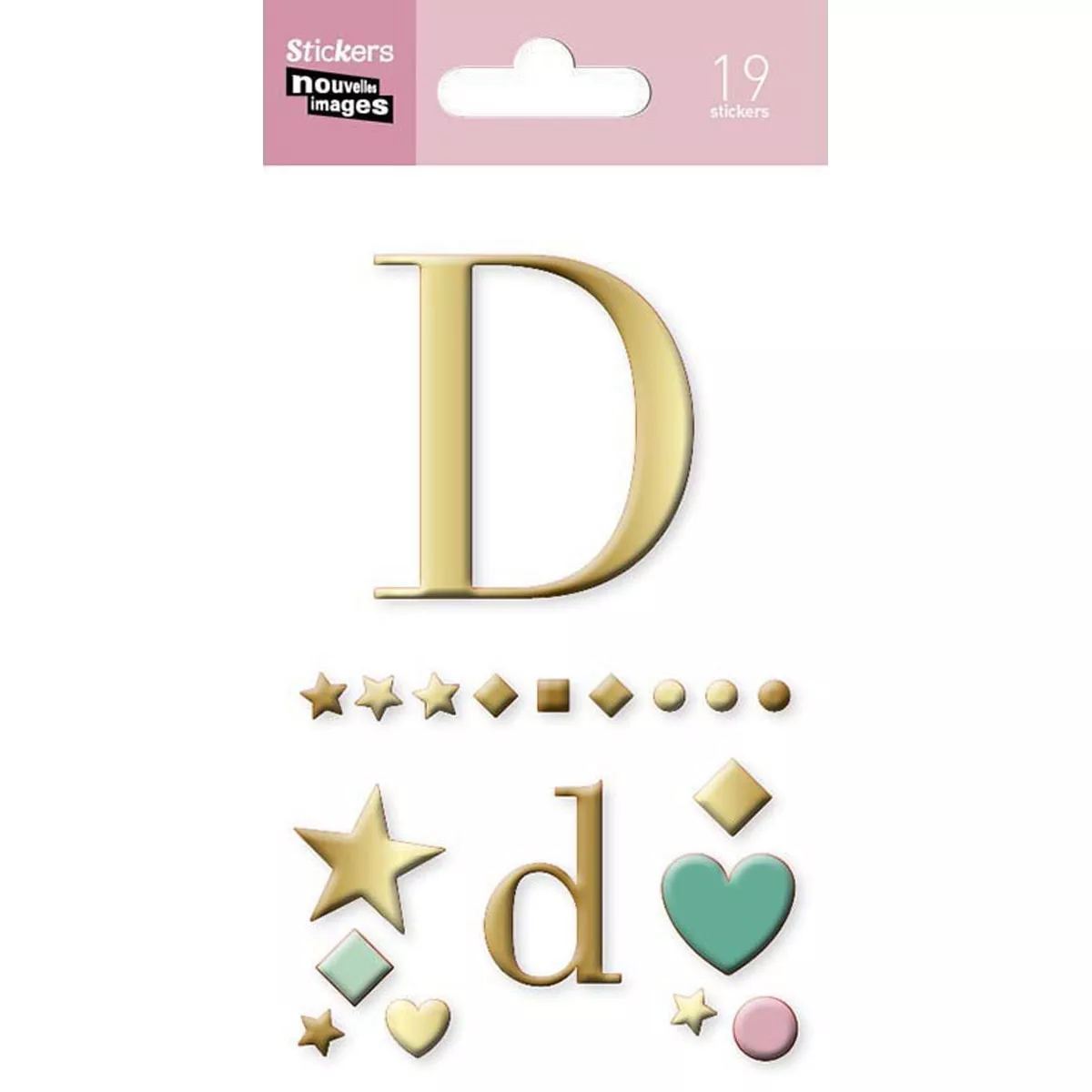 Nouvelles Images Sa - Stickers Nouvelles Images Nouvelles Images Letra D En Oferta Nouvelles Images Sa - Stickers Nouvelles Images Nouvelles Images Letra D Barato