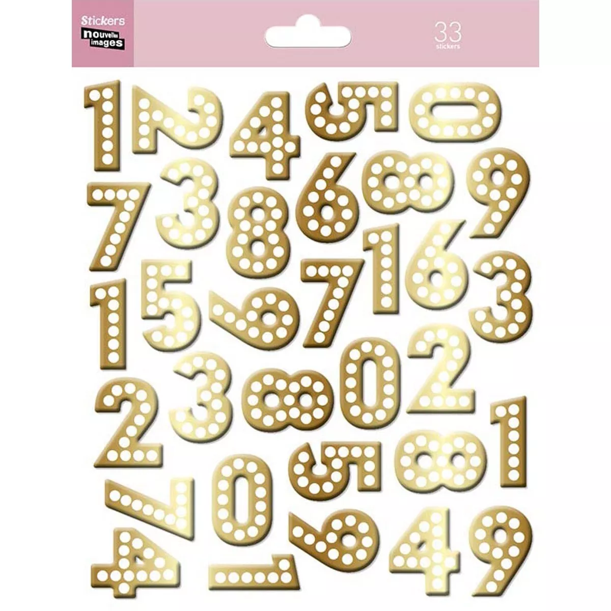 Nouvelles Images Sa - Stickers Nouvelles Images Nouvelles Images Números Oro En Oferta Nouvelles Images Sa - Stickers Nouvelles Images Nouvelles Images Números Oro Barato