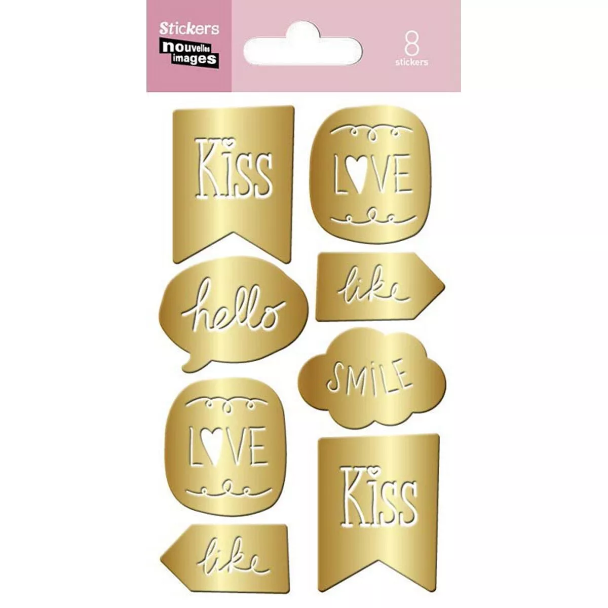 Nouvelles Images Sa - Stickers Nouvelles Images Palabras Oro En Oferta Nouvelles Images Sa - Stickers Nouvelles Images Palabras Oro Barato