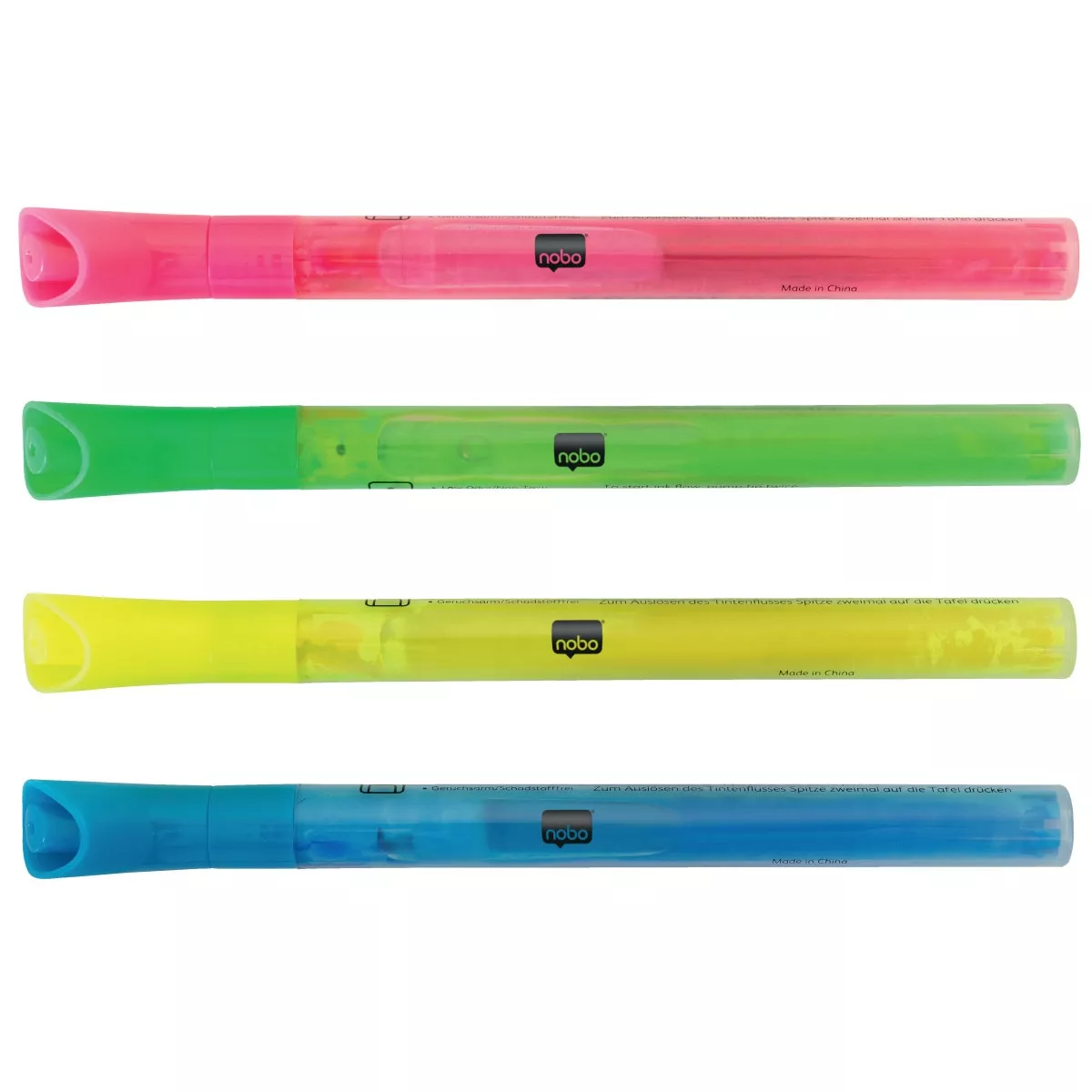 Nobo - Rotuladores Neón Borrado En Seco (Pack 4), Multicolor En Oferta Nobo - Rotuladores Neón Borrado En Seco (Pack 4)