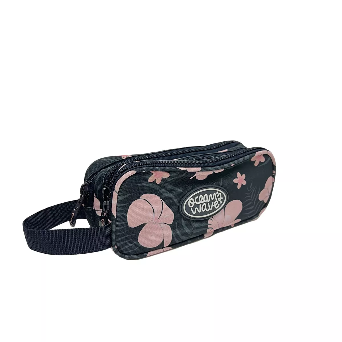Ocean'S Wave - Estuche 3 Cremalleras Bali Negro En Oferta Ocean'S Wave - Estuche 3 Cremalleras Bali Negro Barato