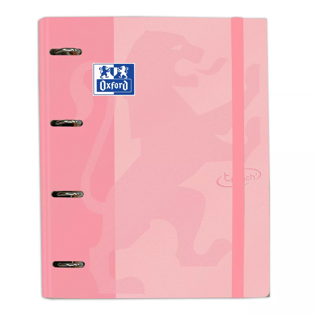Oxford - Carpeta Con Recambio Touch Pastel 100 Hojas Touch Flamingo Pastel barato