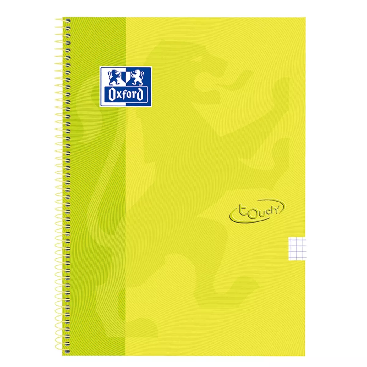 Oxford - Cuaderno De Espiral Touch Vivos Formato Folio 80 Hojas Cuadricula De 4Mm Tapa De Cartón Extra Dura Lima En Oferta Oxford - Cuaderno De Espiral Touch Vivos Formato Folio 80 Hojas Cuadricula De 4Mm Tapa De Cartón Extra Dura Lima Barato