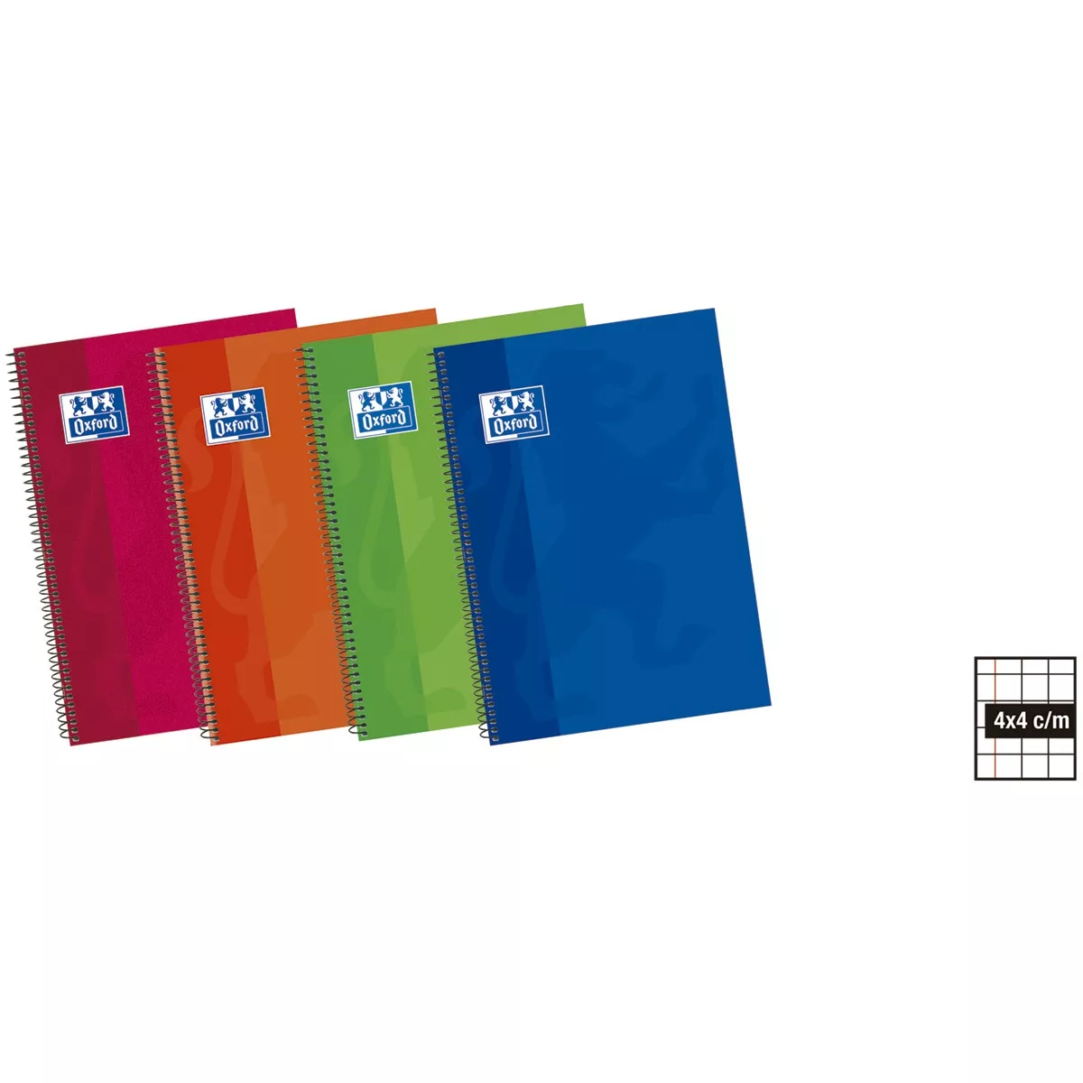 Oxford - Cuaderno Tamaño Cuarto 80 Hojas Con Cuadrícula 4 X 4 Mm Tapa Extradura En Oferta Oxford - Cuaderno Tamaño Cuarto 80 Hojas Con Cuadrícula 4 X 4 Mm Tapa Extradura Barato
