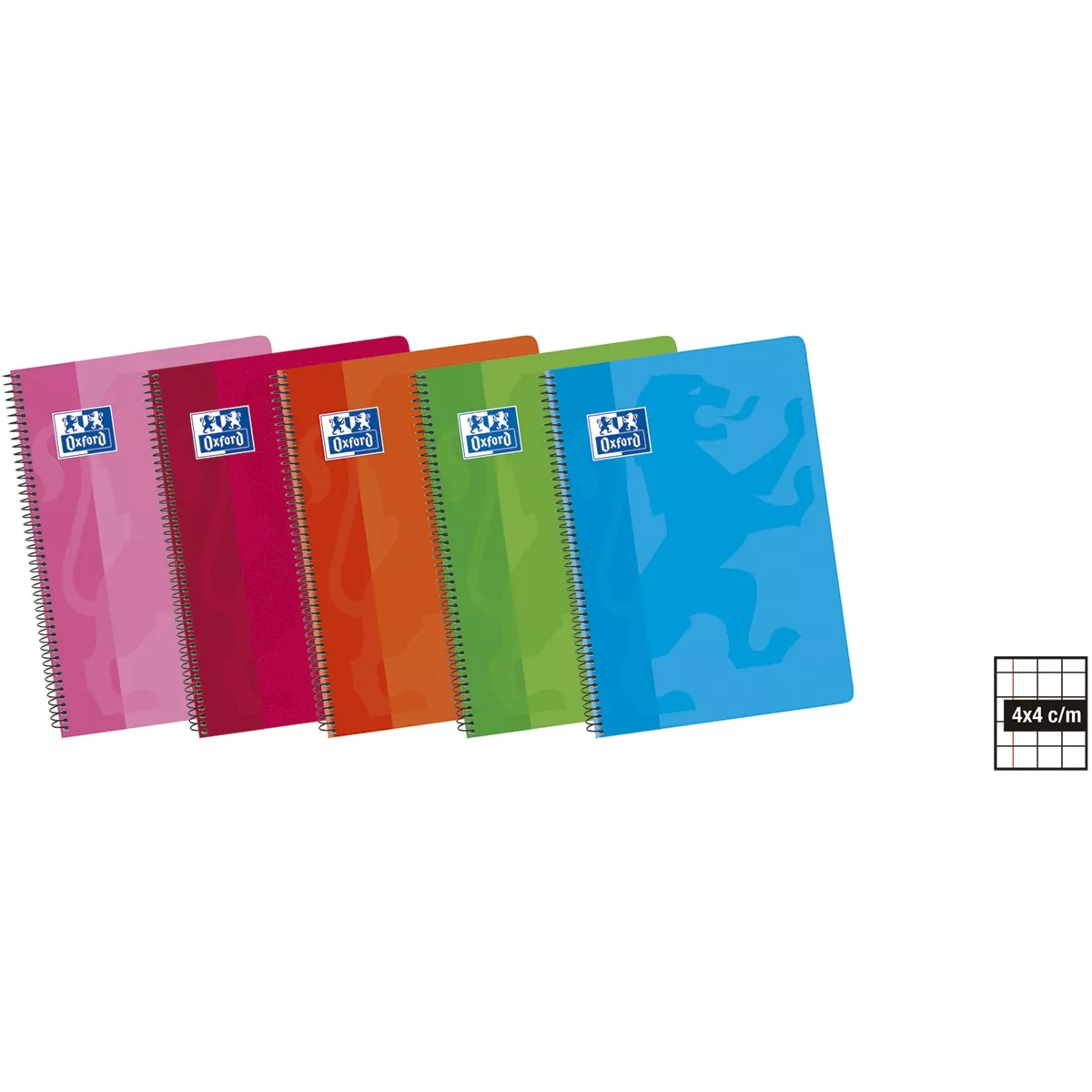Oxford - Cuaderno Tamaño Cuarto 80 Hojas Con Cuadrícula 4 X4 Mm Tapa Blanda En Oferta Oxford - Cuaderno Tamaño Cuarto 80 Hojas Con Cuadrícula 4 X4 Mm Tapa Blanda Barato