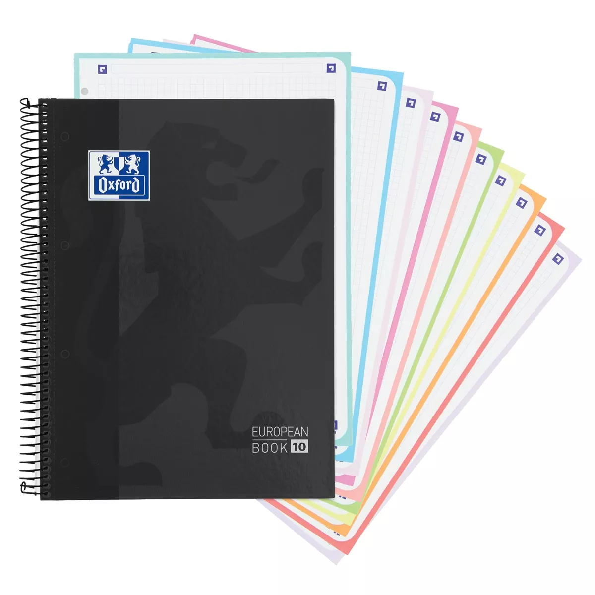 Oxford - Europeanbook 10 Formato A4+ Con 150 Hojas Cuadrícula 5X5 Y Tapas Extraduras Classic Negro En Oferta Oxford - Europeanbook 10 Formato A4+ Con 150 Hojas Cuadrícula 5X5 Y Tapas Extraduras Classic Negro Barato