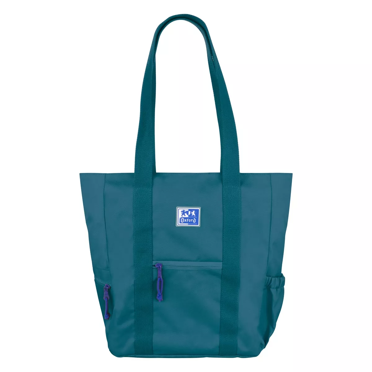 Oxford - Totebag Con 10 Compartimentos Con Asa Bandolera Regulable Y Extraible Fabricada Con Plástico Reciclado B-trendy Aqua barato