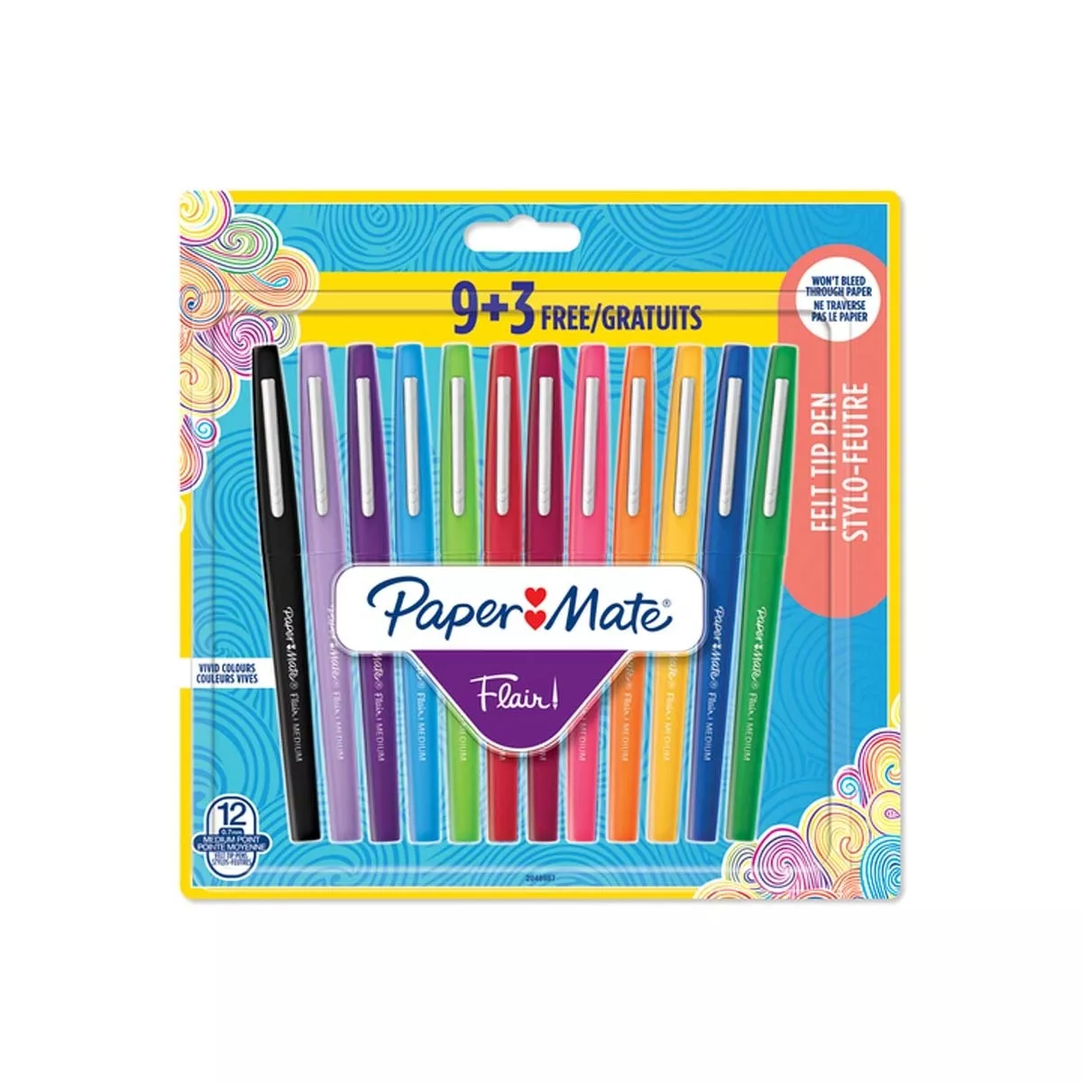Paper Mate - Pack De 12 Rotuladores Flair Original Papermate Multicolor En Oferta Paper Mate - Pack De 12 Rotuladores Flair Original Papermate Multicolor Barato