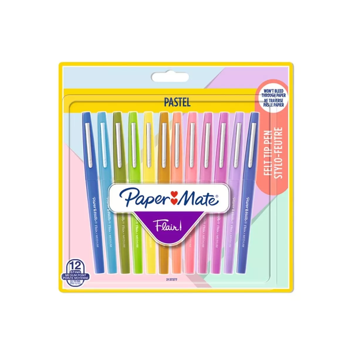 Paper Mate - Pack De 12 Rotuladores Flair Pastel Papermate Multicolor En Oferta Paper Mate - Pack De 12 Rotuladores Flair Pastel Papermate Multicolor Barato