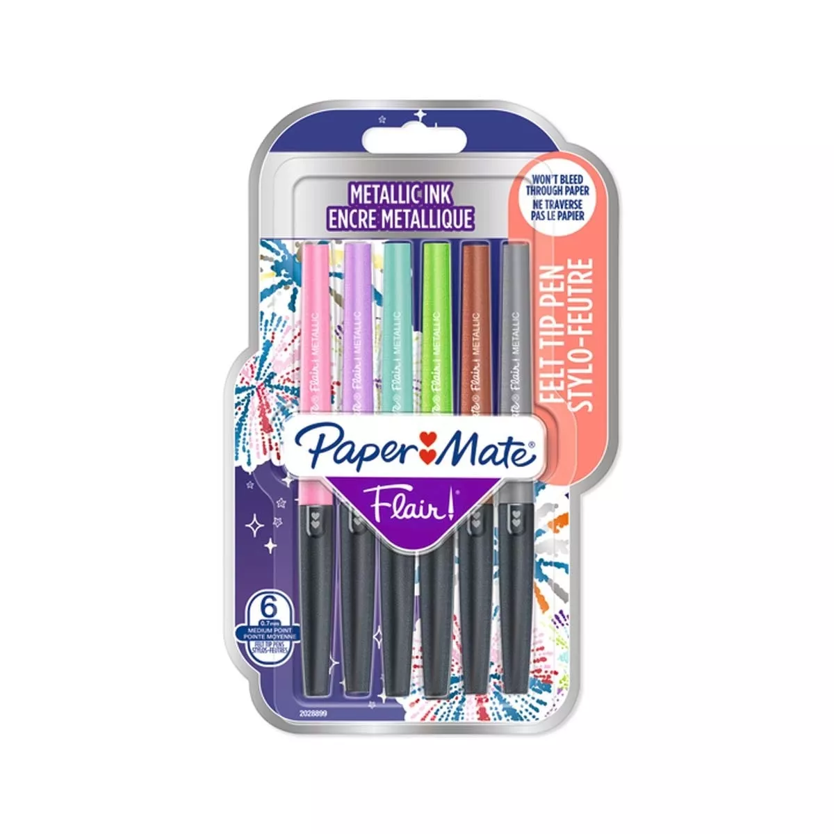 Paper Mate - Pack De 6 Rotuladores Flair Metallic Papermate Colores Metalizados En Oferta Paper Mate - Pack De 6 Rotuladores Flair Metallic Papermate Colores Metalizados Barato