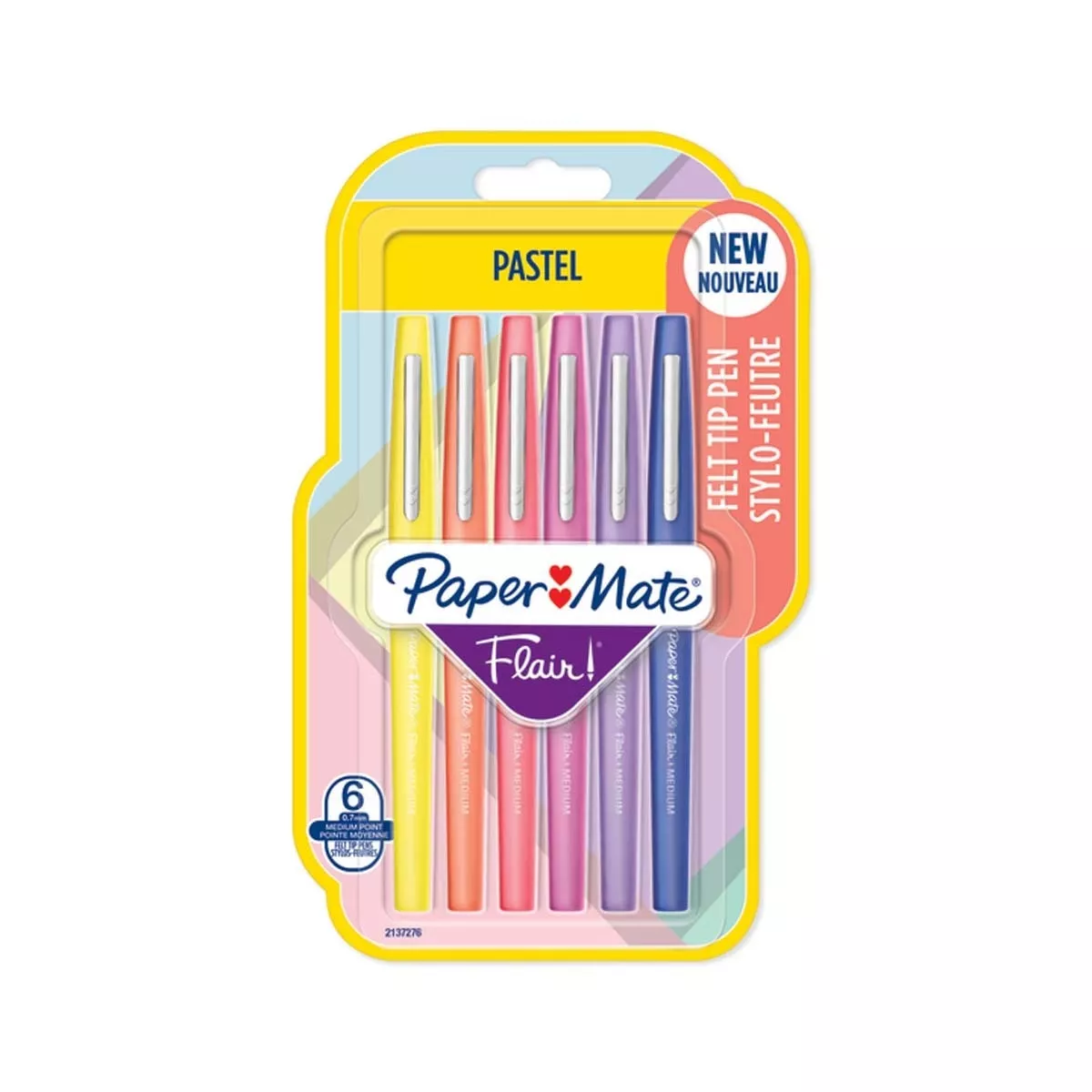 PAPER MATE - Pack De 6 Rotuladores Flair Pastel Papermate Multicolor barato