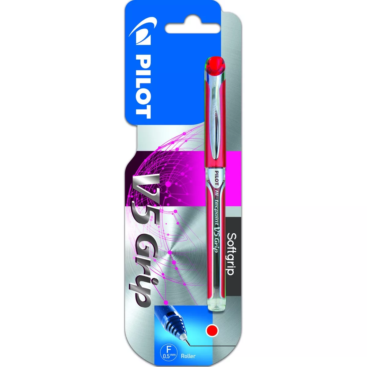 Pilot - Blister V-5 Grip Roller Tinta Líquida Rojo En Oferta Pilot - Blister V-5 Grip Roller Tinta Líquida Rojo Barato