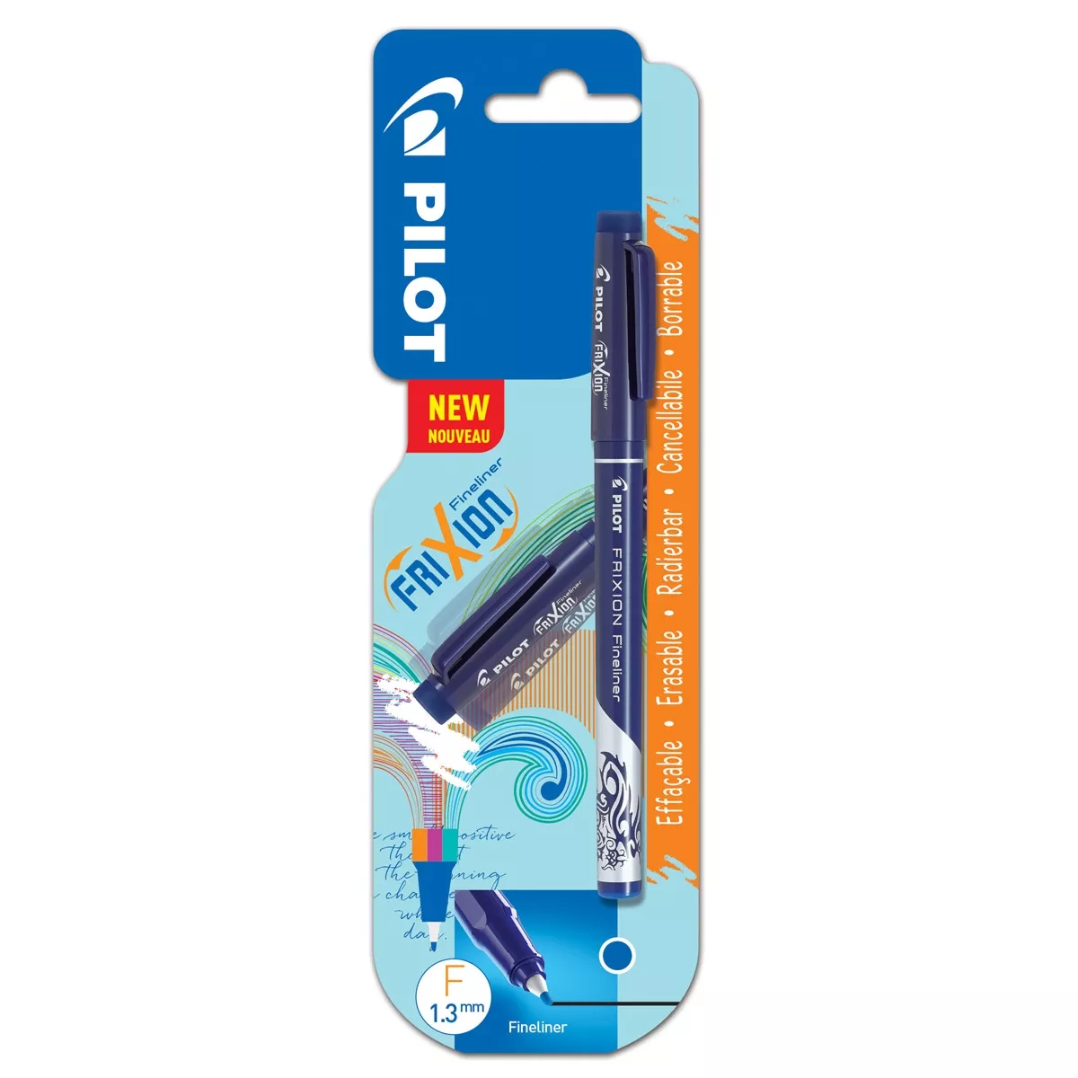 PILOT - Bolígrafo Borrable Punta De Fieltro Fineliner Azul barato
