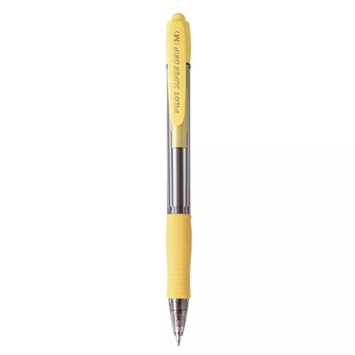 Pilot - Bolígrafo Super Grip Cuerpo Amarillo, Escritura Azul En Oferta Pilot - Bolígrafo Super Grip Cuerpo Amarillo