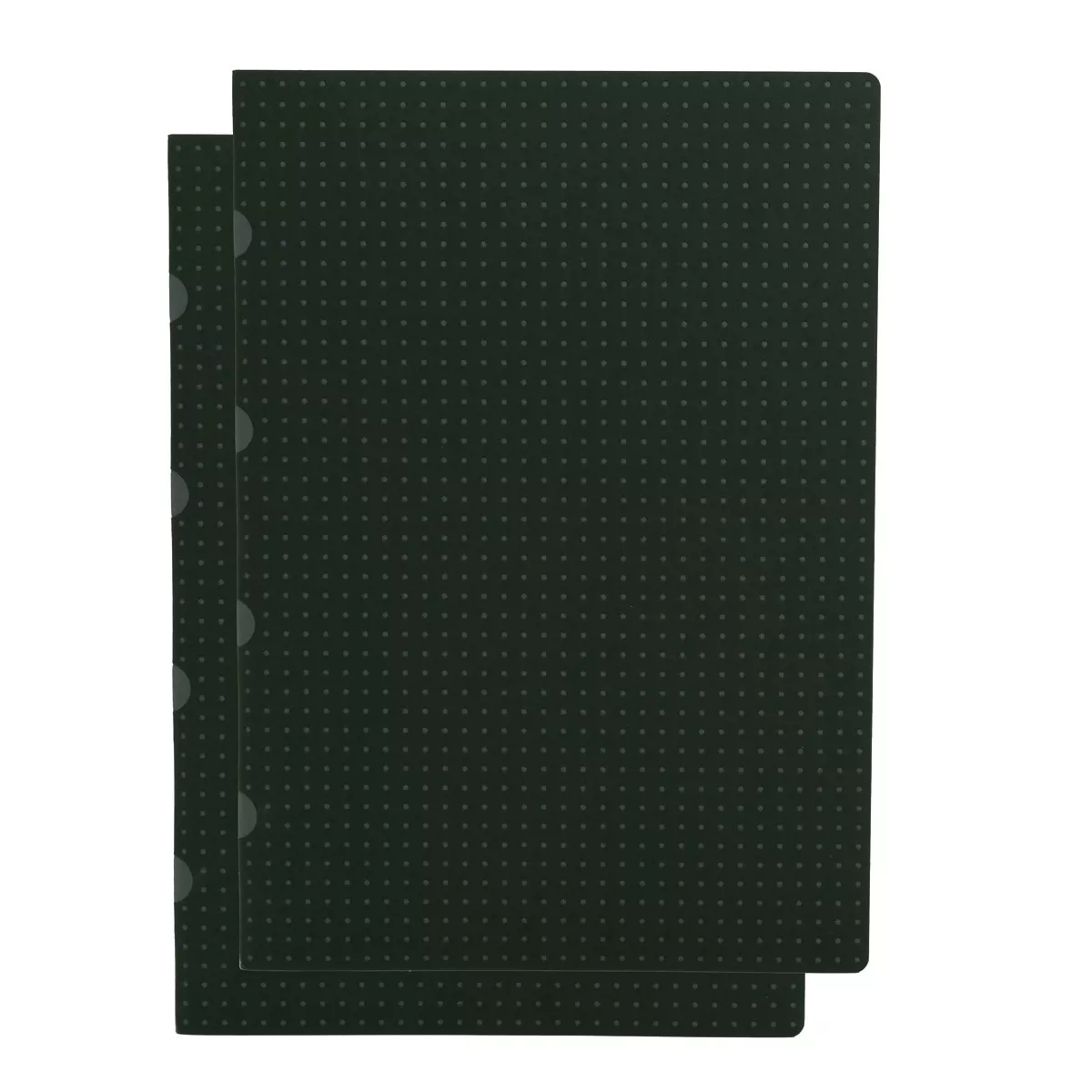 Paper-oh - Pack 2 Libretas Lisas A4 Cahier Circulo Negro Sobre Gris barato