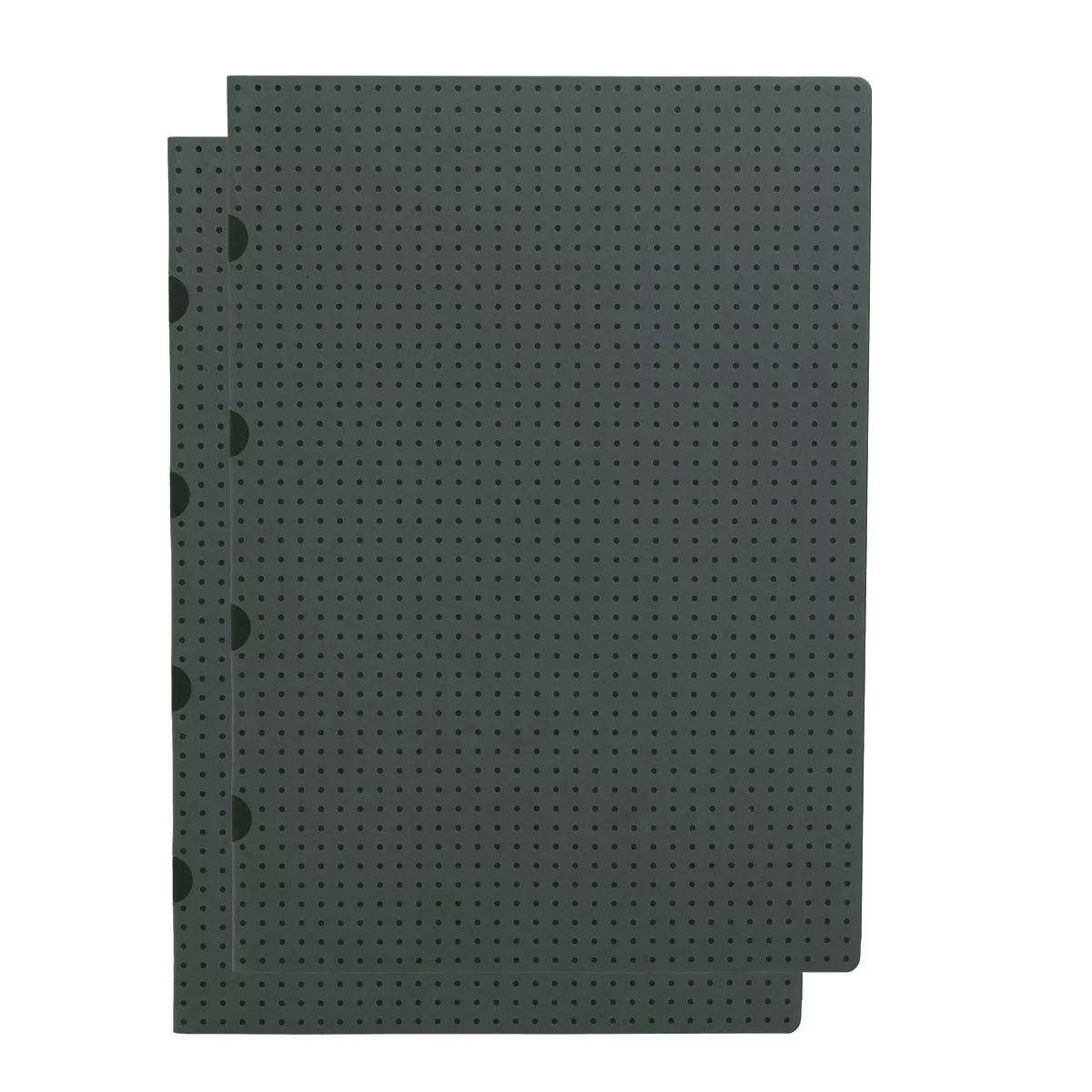 Paper-oh - Pack 2 Libretas Rayadas A4 Cahier Circulo Gris Sobre Negro barato