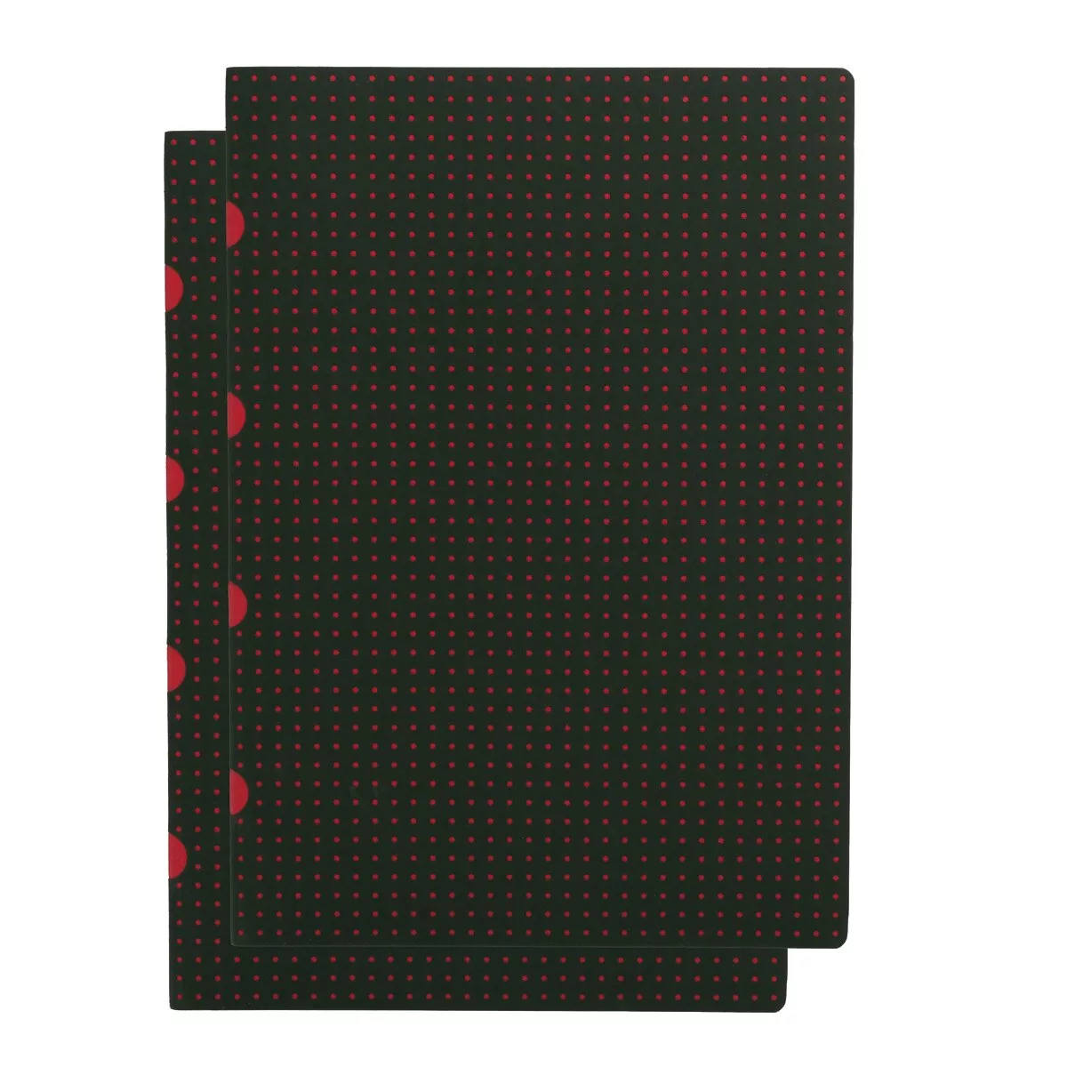 Paper-Oh - Pack 2 Libretas Rayadas A4 Cahier Circulo Negro Sobre Rojo En Oferta Paper-Oh - Pack 2 Libretas Rayadas A4 Cahier Circulo Negro Sobre Rojo Barato