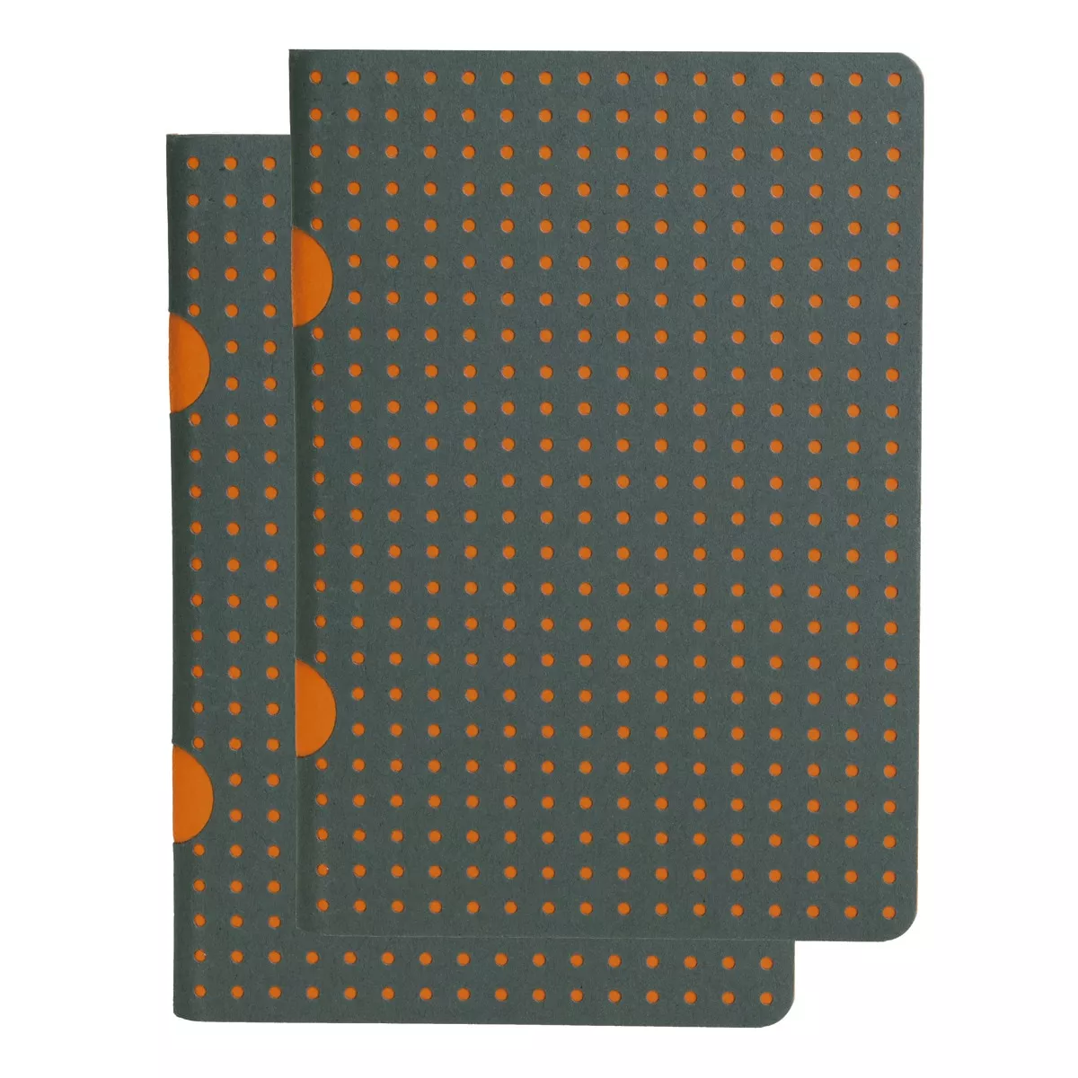 Paper-Oh - Pack 2 Libretas Rayadas B7 Cahier Circulo Gris Sobre Naranja En Oferta Paper-Oh - Pack 2 Libretas Rayadas B7 Cahier Circulo Gris Sobre Naranja Barato