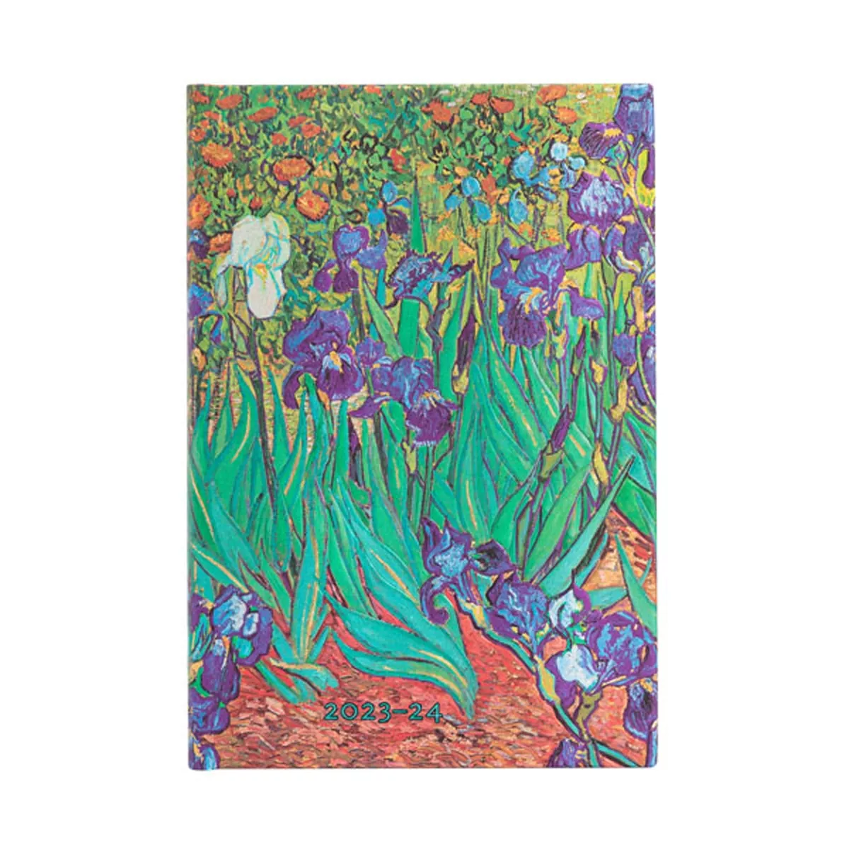 Paperblanks - Agenda De 18M (Jul 23 - Dic 24) Lirios De Van Gogh Mini(9,5 X 14Cm) Horizontal Semana Vista Y Cierre Con Banda Elástica Multicolor Español En Oferta Paperblanks - Agenda De 18M (Jul 23 - Dic 24) Lirios De Van Gogh Mini(9
