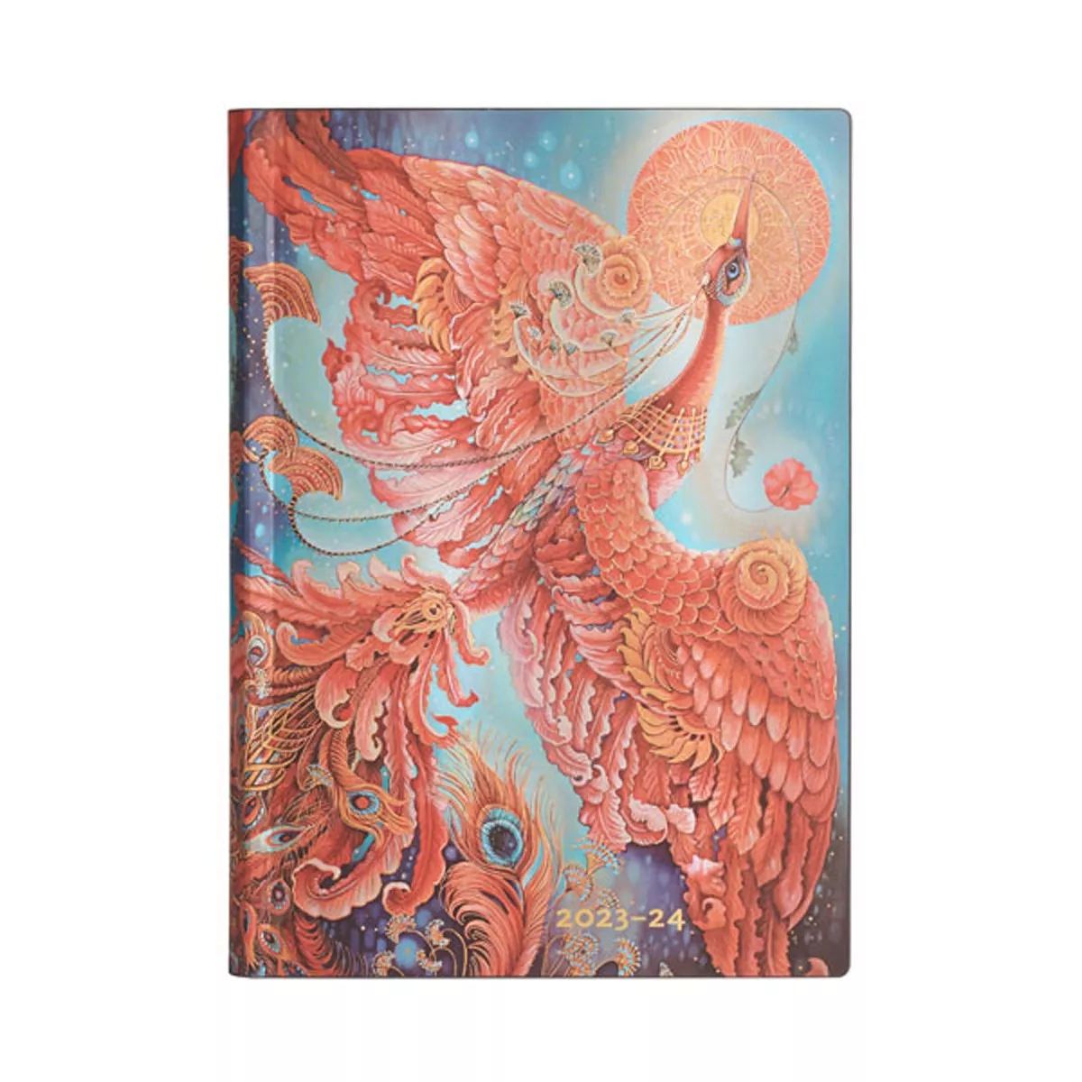 Paperblanks - Agenda Flexi De 13 Meses (Jul 23 - Jul 24) Pájaro De Fuego Midi(12,5 X 17,5Cm) Día Página Multicolor Español En Oferta Paperblanks - Agenda Flexi De 13 Meses (Jul 23 - Jul 24) Pájaro De Fuego Midi(12