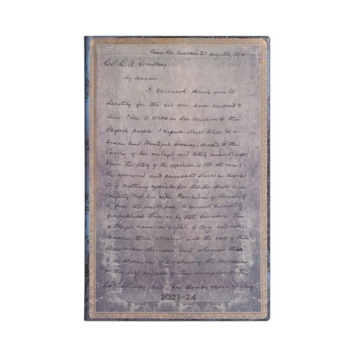 Paperblanks - Agenda Flexi De 18 Meses (jul 23 - Dic 24) Frederick Douglass Maxi(13