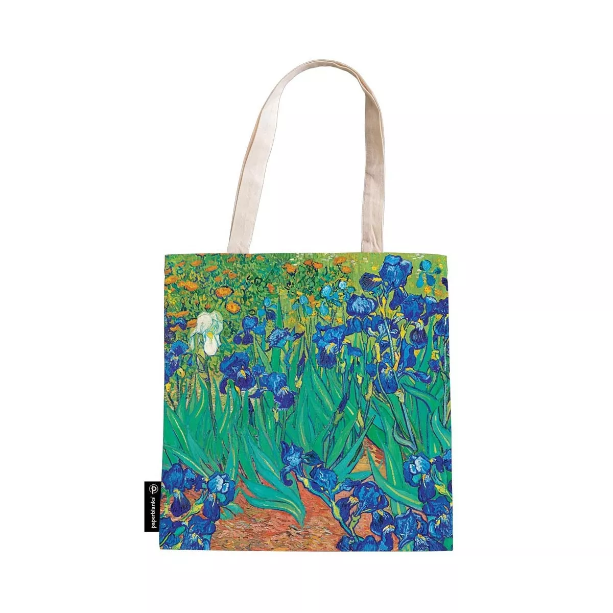 Paperblanks - Bolsa De Algodón Bolsillo Interior Con Cremallera Lirios De Van Gogh Multicolor En Oferta Paperblanks - Bolsa De Algodón Bolsillo Interior Con Cremallera Lirios De Van Gogh Multicolor Barato