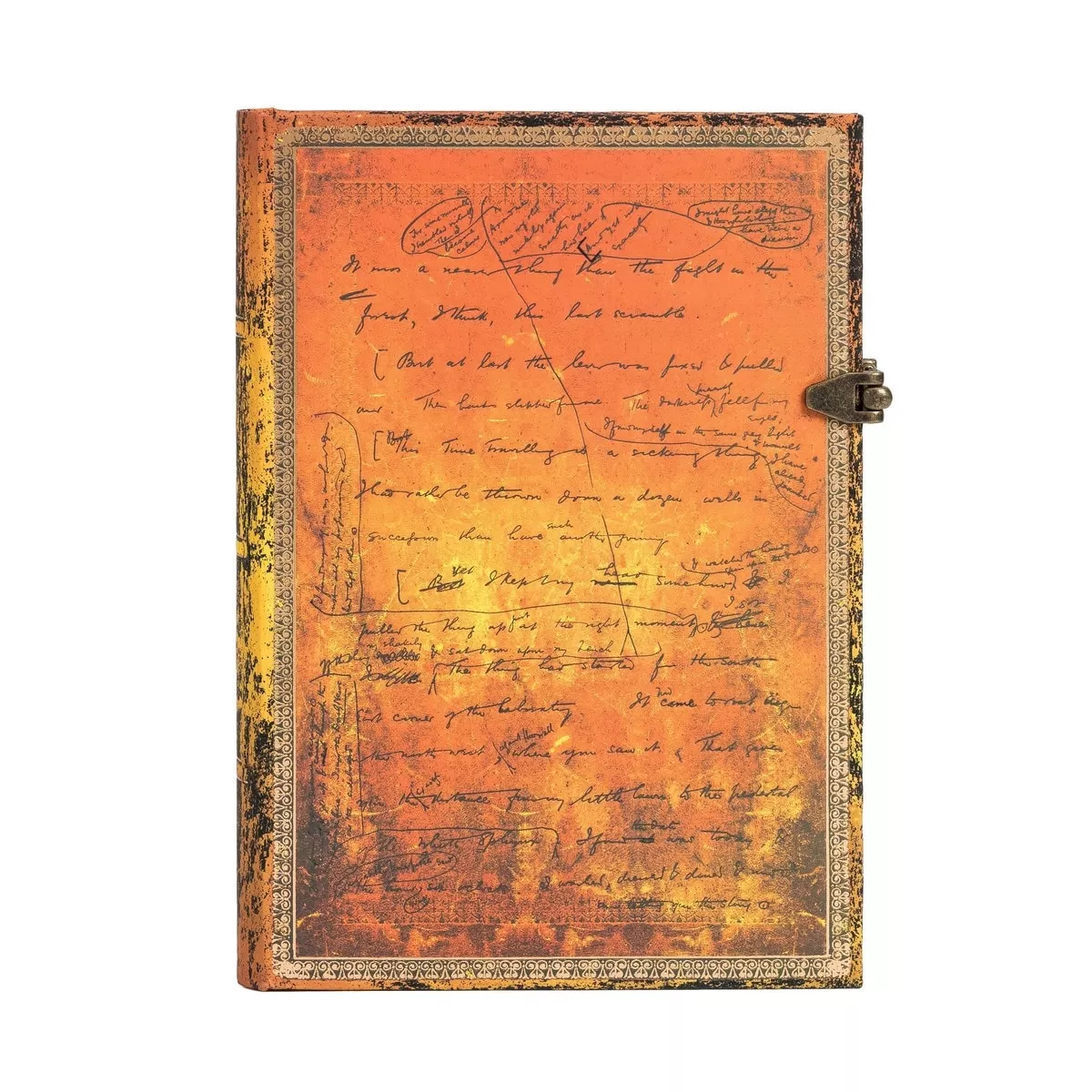 Paperblanks - Libreta 75 Aniversario De H. G. Wells Midi (130 × 180) Lisa Naranja En Oferta Paperblanks - Libreta 75 Aniversario De H. G. Wells Midi (130 × 180) Lisa Naranja Barato