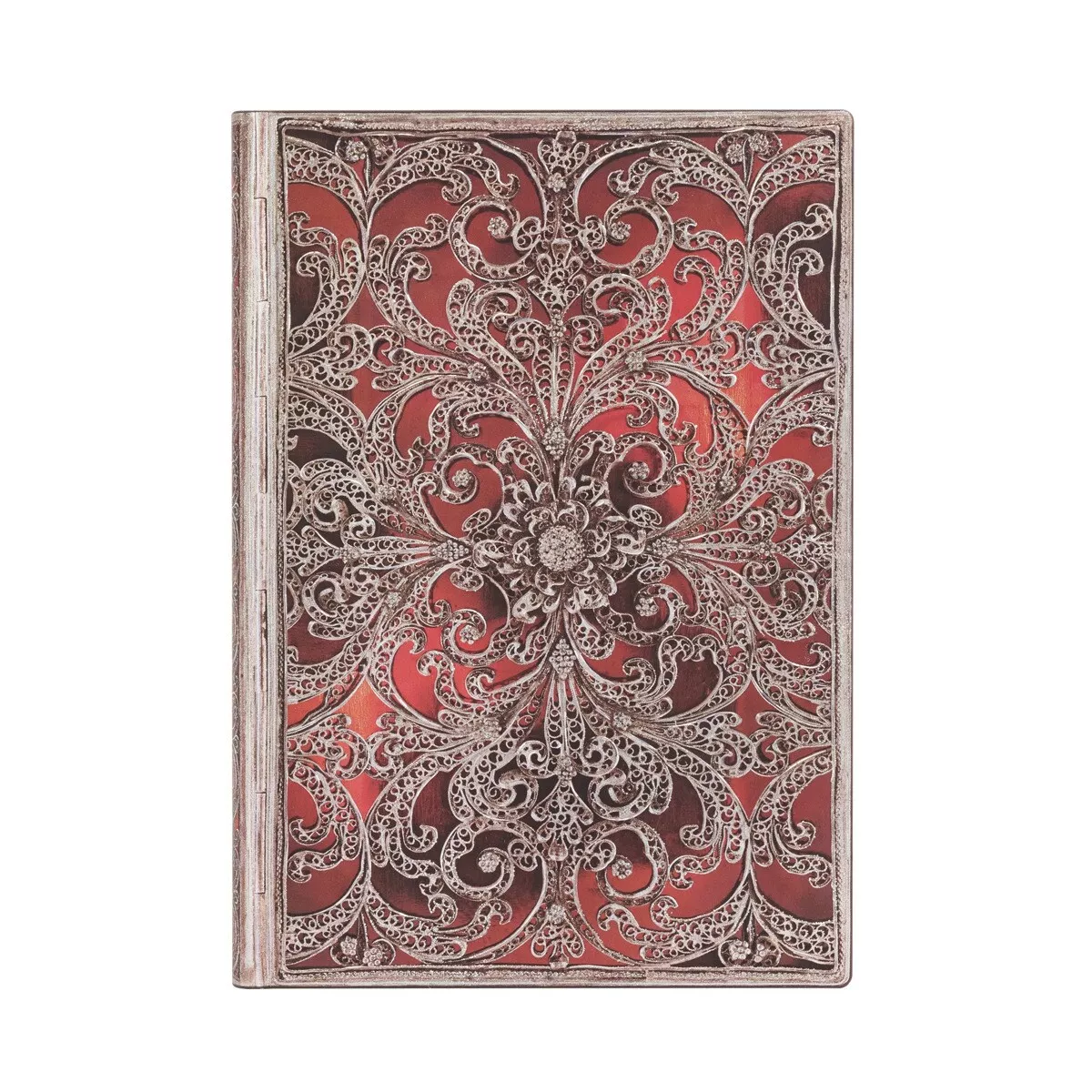 Paperblanks - Libreta Flexi Granate Midi (130X180X20Mm) Lisa De 176 Páginas Granate Y Plateado En Oferta Paperblanks - Libreta Flexi Granate Midi (130X180X20Mm) Lisa De 176 Páginas Granate Y Plateado Barato