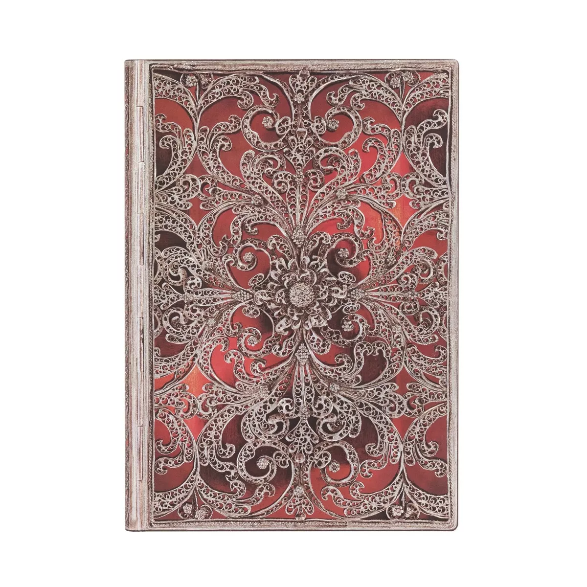 Paperblanks - Libreta Flexi Granate Midi (130X180X20Mm) Rayada De 176 Páginas Granate Y Plateado En Oferta Paperblanks - Libreta Flexi Granate Midi (130X180X20Mm) Rayada De 176 Páginas Granate Y Plateado Barato