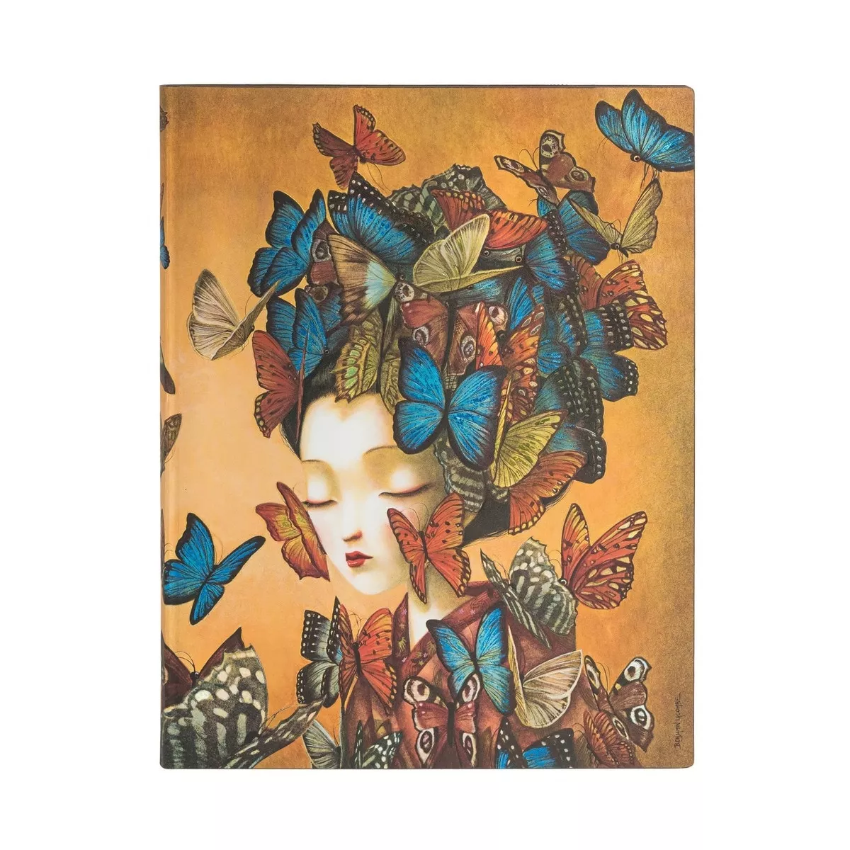Paperblanks - Libreta Flexi Madama Butterfly Ultra (180 × 230) Lisa Marrón En Oferta Paperblanks - Libreta Flexi Madama Butterfly Ultra (180 × 230) Lisa Marrón Barato