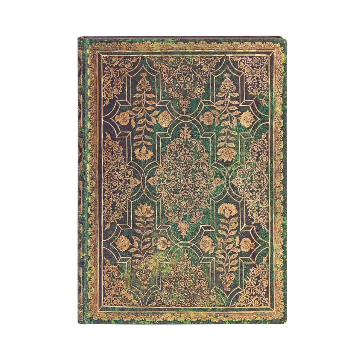 Paperblanks - Libreta Flexi Midi Rayado Horizontal Enebro Verdes Y Dorados En Oferta Paperblanks - Libreta Flexi Midi Rayado Horizontal Enebro Verdes Y Dorados Barato