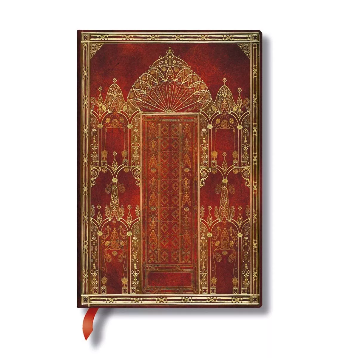 Paperblanks - Libreta Flexi Mini Rayado Horizontal Isla De Ely Rojos Y Dorados barato