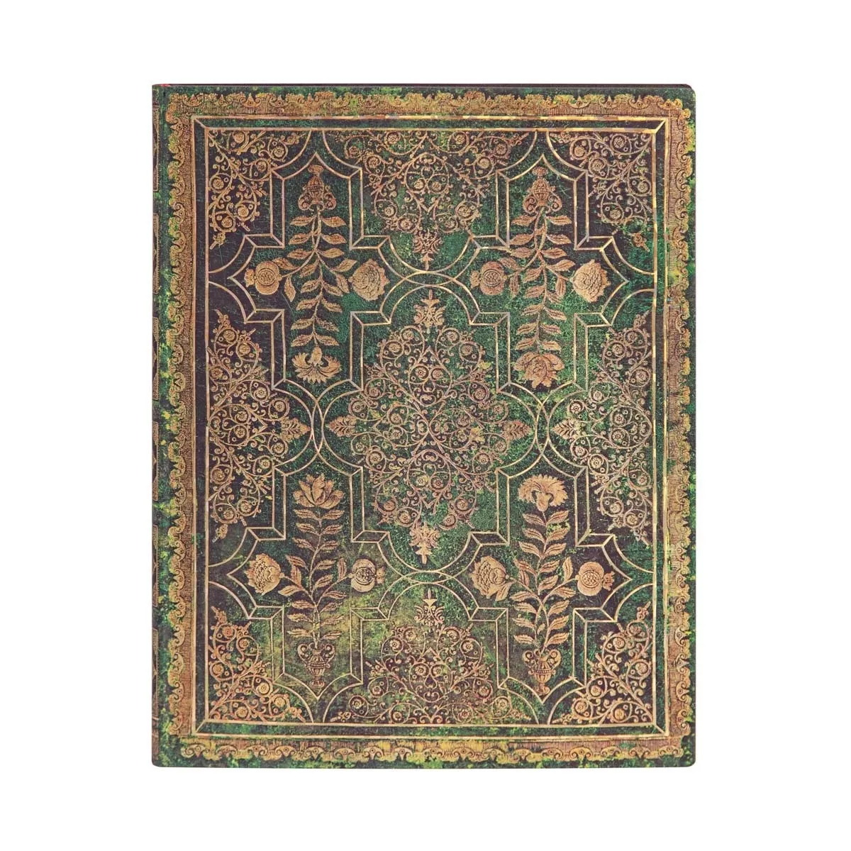 Paperblanks - Libreta Flexi Ultra Rayado Horizontal Enebro Verdes Y Dorados barato