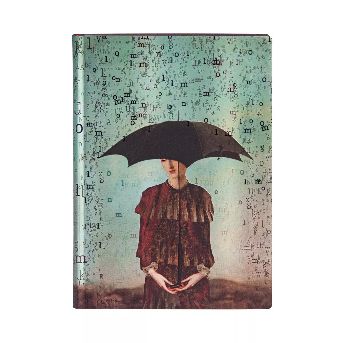 Paperblanks - Libreta Lluvia De Letras Midi 130 × 180 Rayada Azul En Oferta Paperblanks - Libreta Lluvia De Letras Midi 130 × 180 Rayada Azul Barato