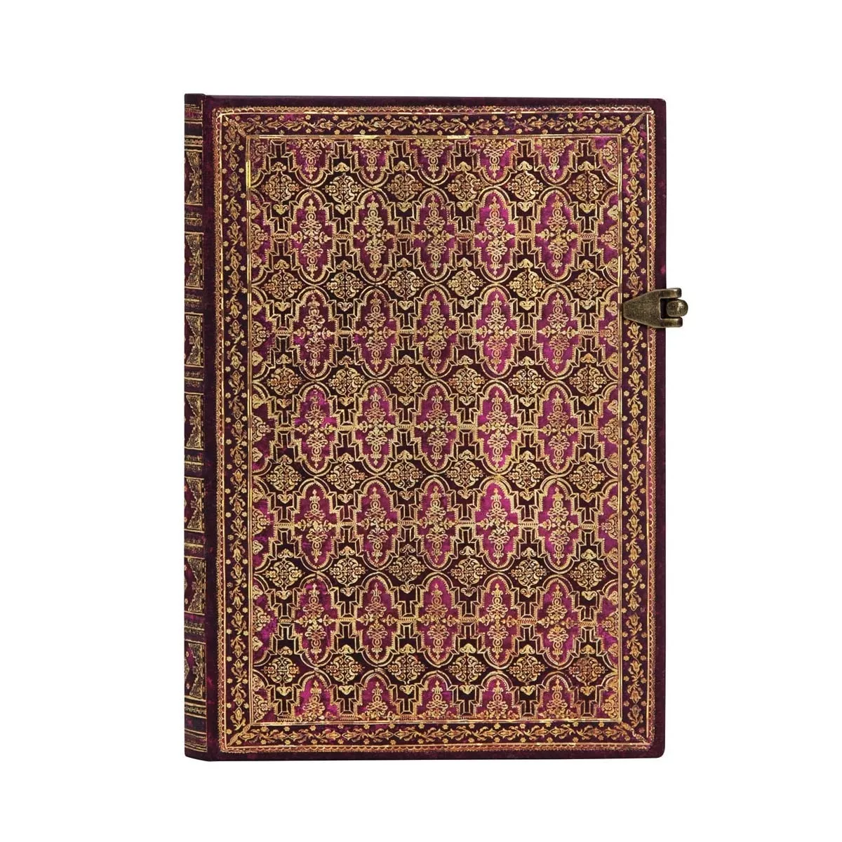 Paperblanks - Libreta Midi Liso Cierre Con Broche Alluvium Rojos En Oferta Paperblanks - Libreta Midi Liso Cierre Con Broche Alluvium Rojos Barato