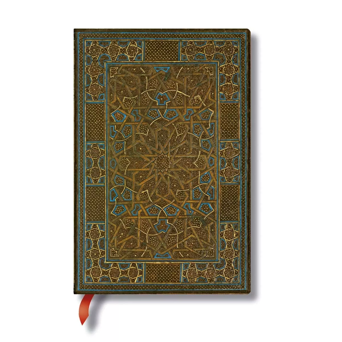 Paperblanks - Libreta Mini Rayado Horizontal Cierre Con Banda Elástica Estrella De Medianoche Ocres barato
