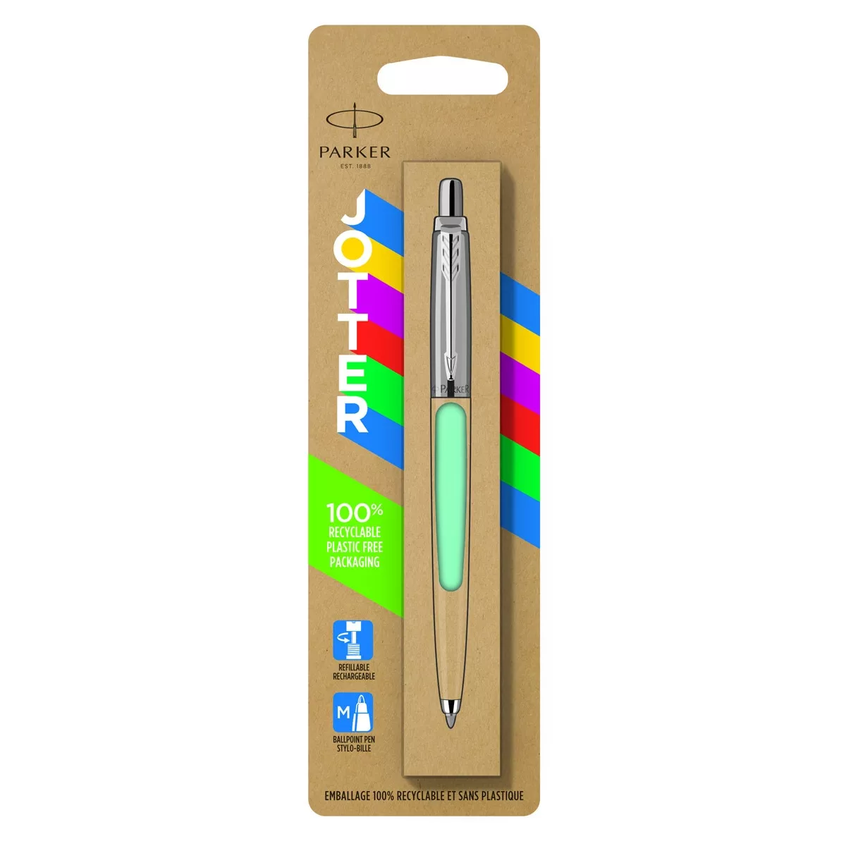 Parker - Bolígrafo Jotter Originals Pastel Menta En Oferta Parker - Bolígrafo Jotter Originals Pastel Menta Barato