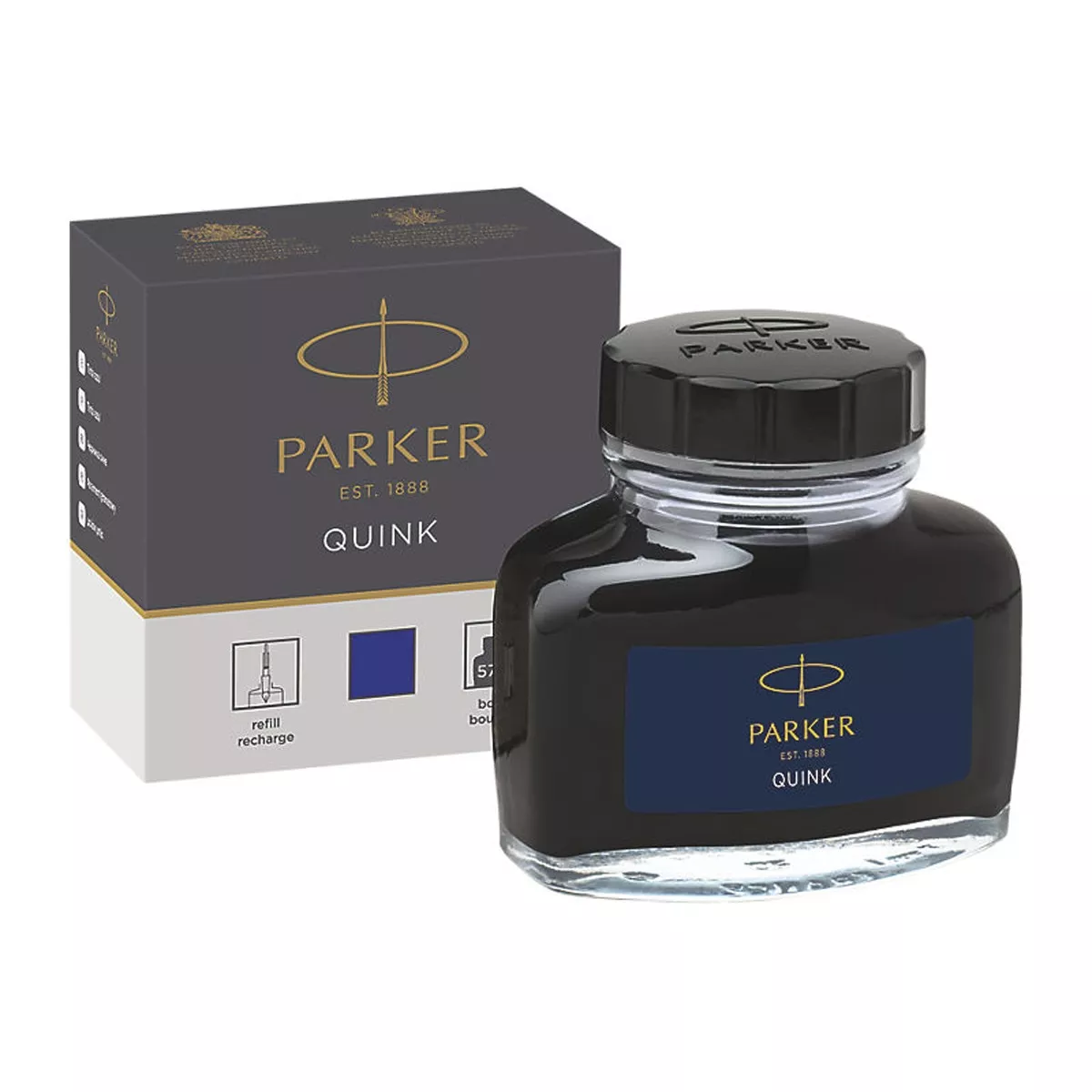 Parker - Tintero Quink Azul barato